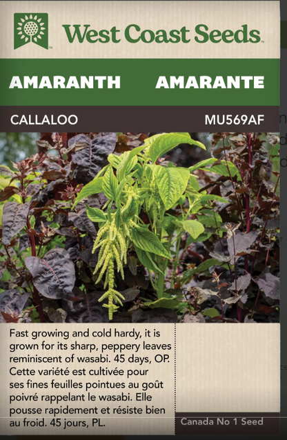 Amaranth Callaloo