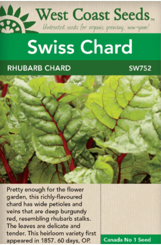 Swiss Chard -Rhubarb Chard