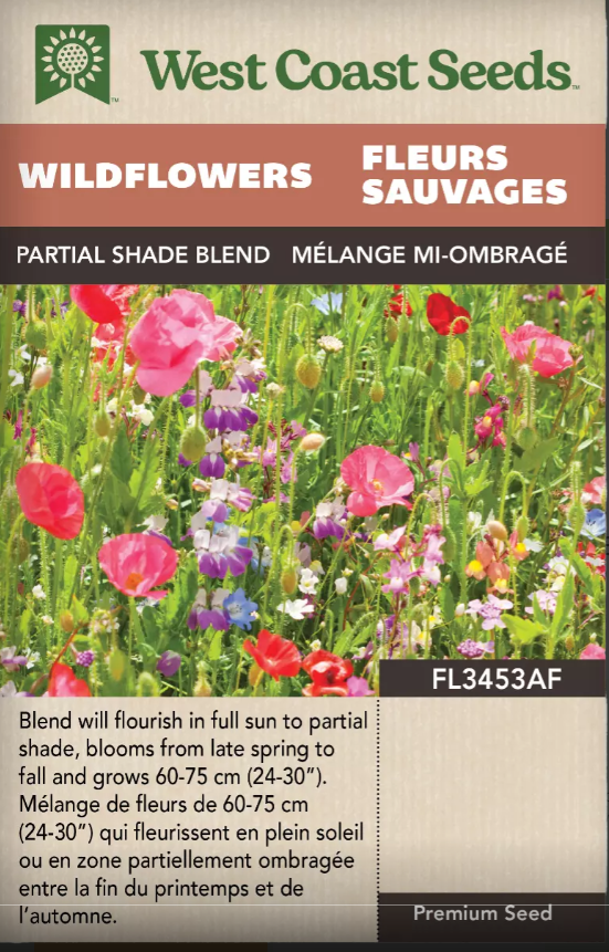 Wildflowers - Partial Shade Mix