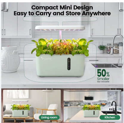Mini 5-Pod Indoor Hydroponic Garden with App Control