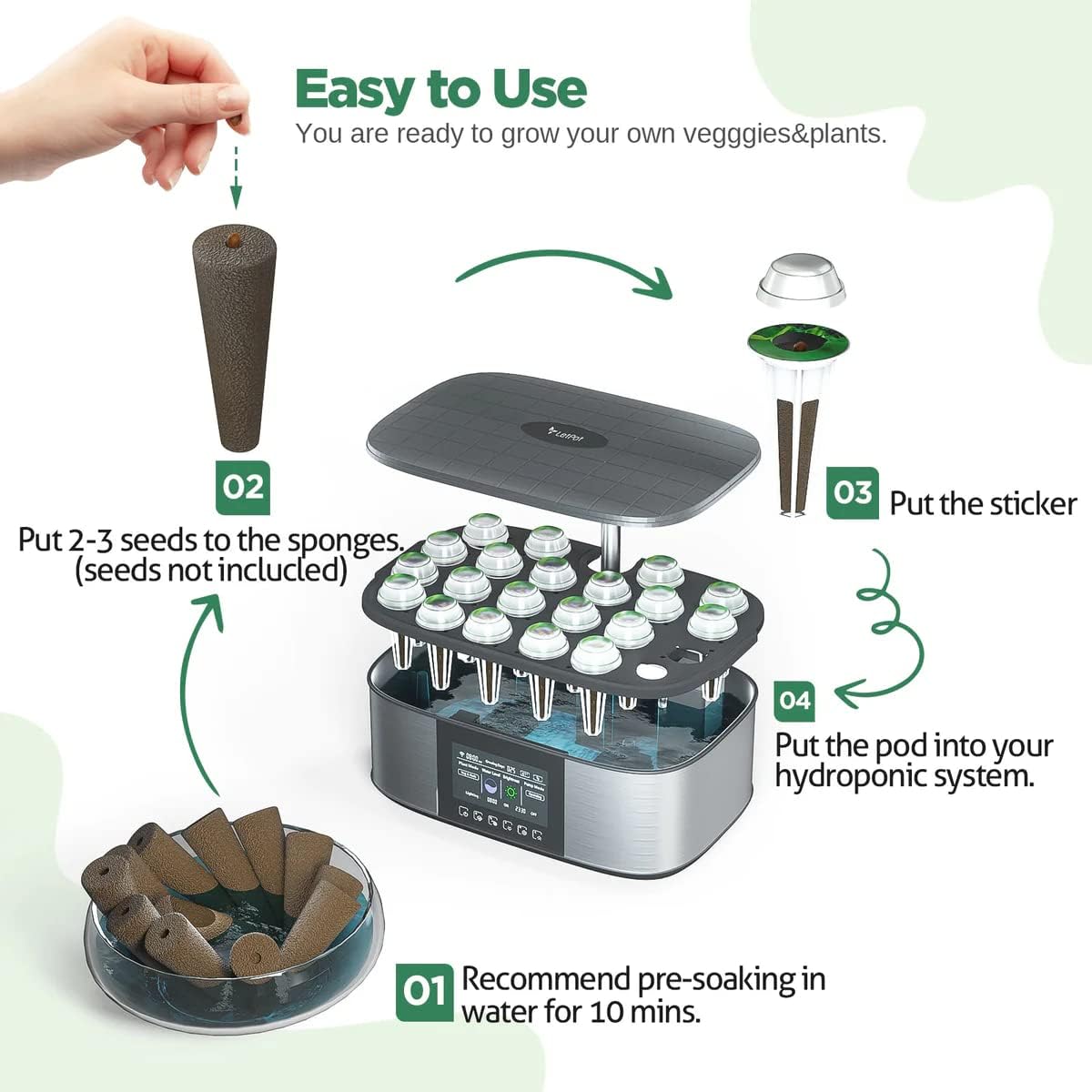 LetPot Seed Pot Kit