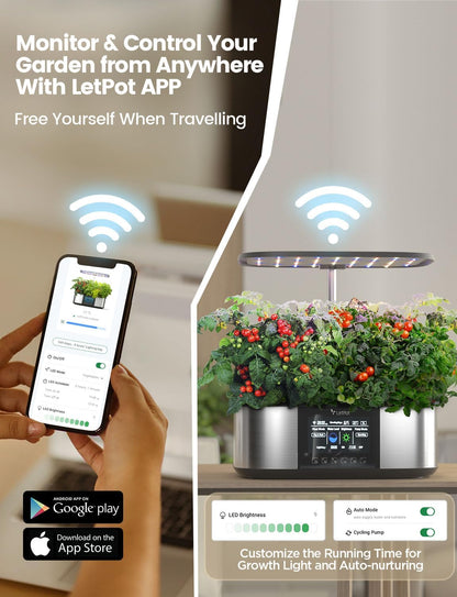 Letpot Smart 4-in-1 Hydroponics Growing System