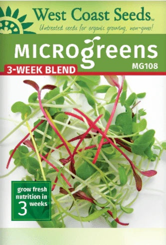 Three Week Microgreen Salad Seed